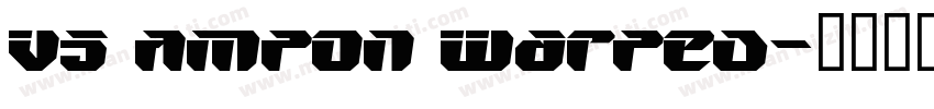 V5 Ampon Warped字体转换